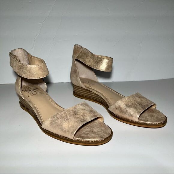 Vince Camuto Rejjie Suede Two-Piece Sandals - Picture 6 of 11